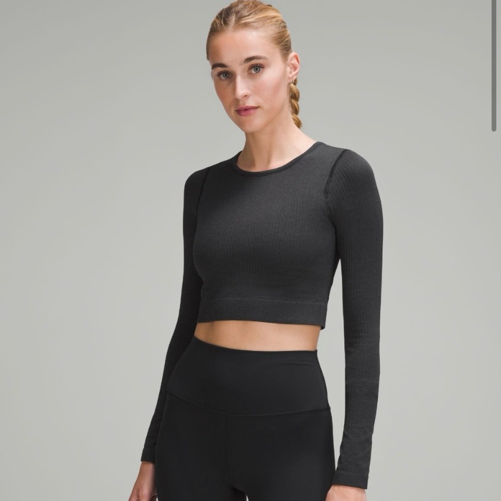 Lululemon Ebb to street long sleeve shirt NWT